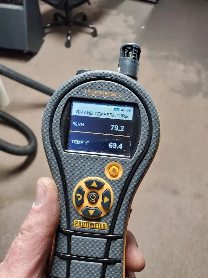 Moisture meter humidity assessment for Mold Remediation & Removal in Wasilla